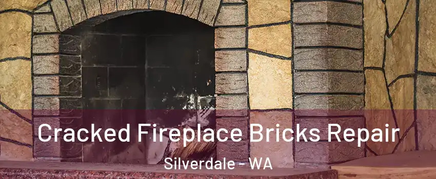  Cracked Fireplace Bricks Repair Silverdale - WA