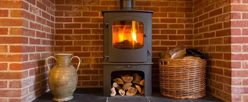 Metal Firebox Installation For Fireplace in Silverdale, Washington
