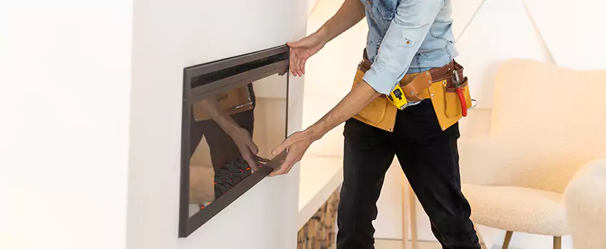 Metal Fireplace Installation in Silverdale, Washington