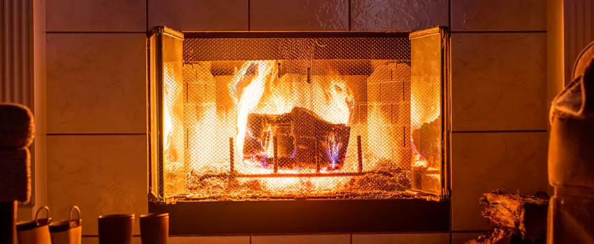 Mendota Hearth Landscape Fireplace Installation in Silverdale, Washington