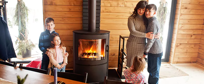 Morso Cast Iron Fireplace Insert Installation in Silverdale, Washington