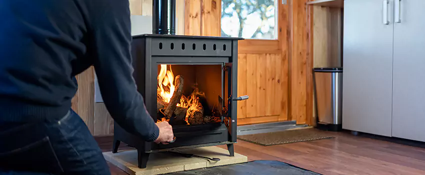 Open Hearth Wood Fireplace Installation in Silverdale, WA