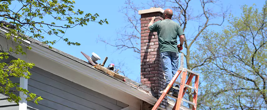 Vinyl and PVC Chimney Flashing Installation in Silverdale, WA