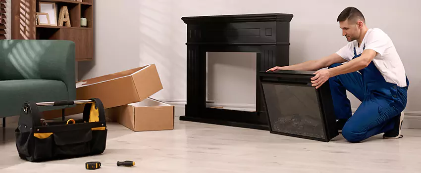 Old Rusted Metal Fireplace Repair And Replacement in Silverdale, WA