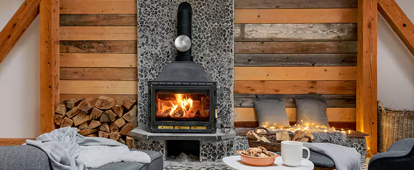 Thelin Hearth Products Direct Vent Gas Stove Fireplace Inspection in Silverdale, Washington