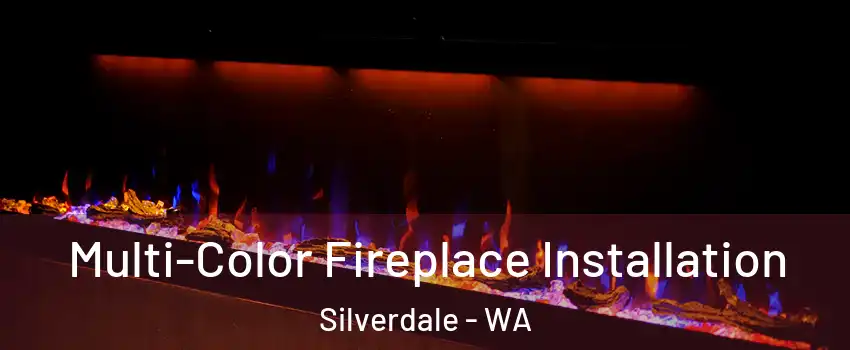  Multi-Color Fireplace Installation Silverdale - WA